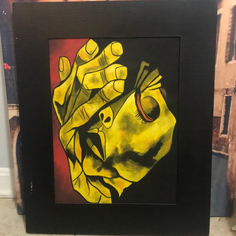Hand painted picture